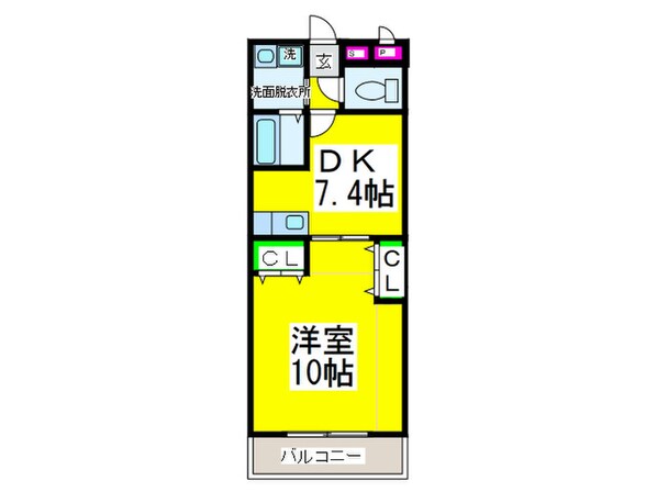 ＡＺＵＲ羽衣の物件間取画像